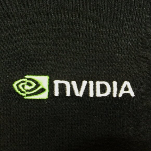 NVIDIA Tech Employee Uniform Black Sweatshirt NWT Size 2XL - Picture 3 of 9